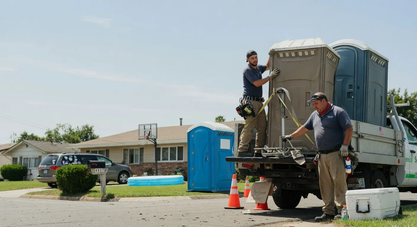 Porta Potty Rental in Round Top, TX near me