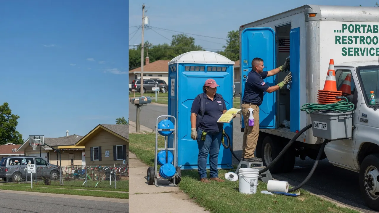 Portable Toilet Rental in Round Top, TX near me